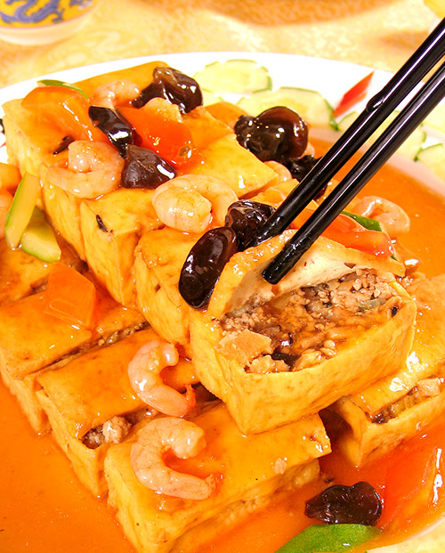 【魯菜作品】--博山豆腐箱
